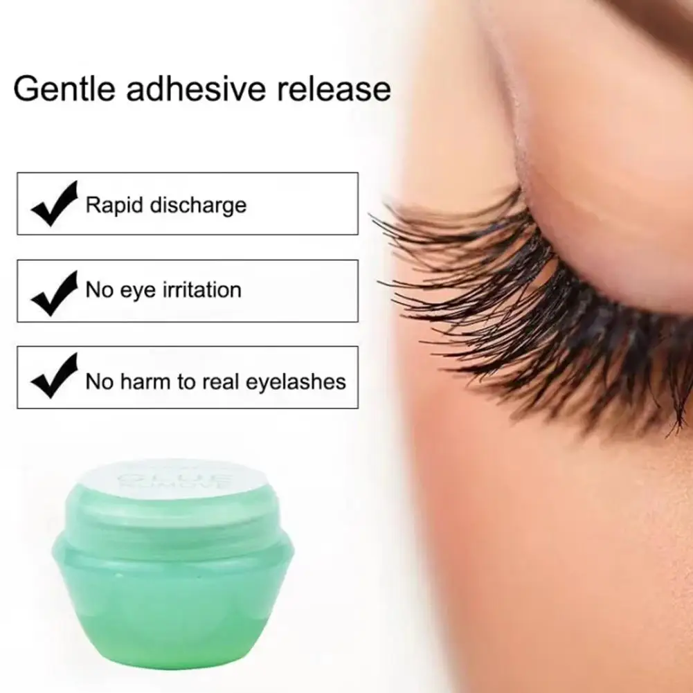 

Eyelashes Glue Remover Cream 5g Fruit Flavor Zero Stimulation Eyelash Tools Quick Extensions Cream Fragrancy Makeup Removin W6F9