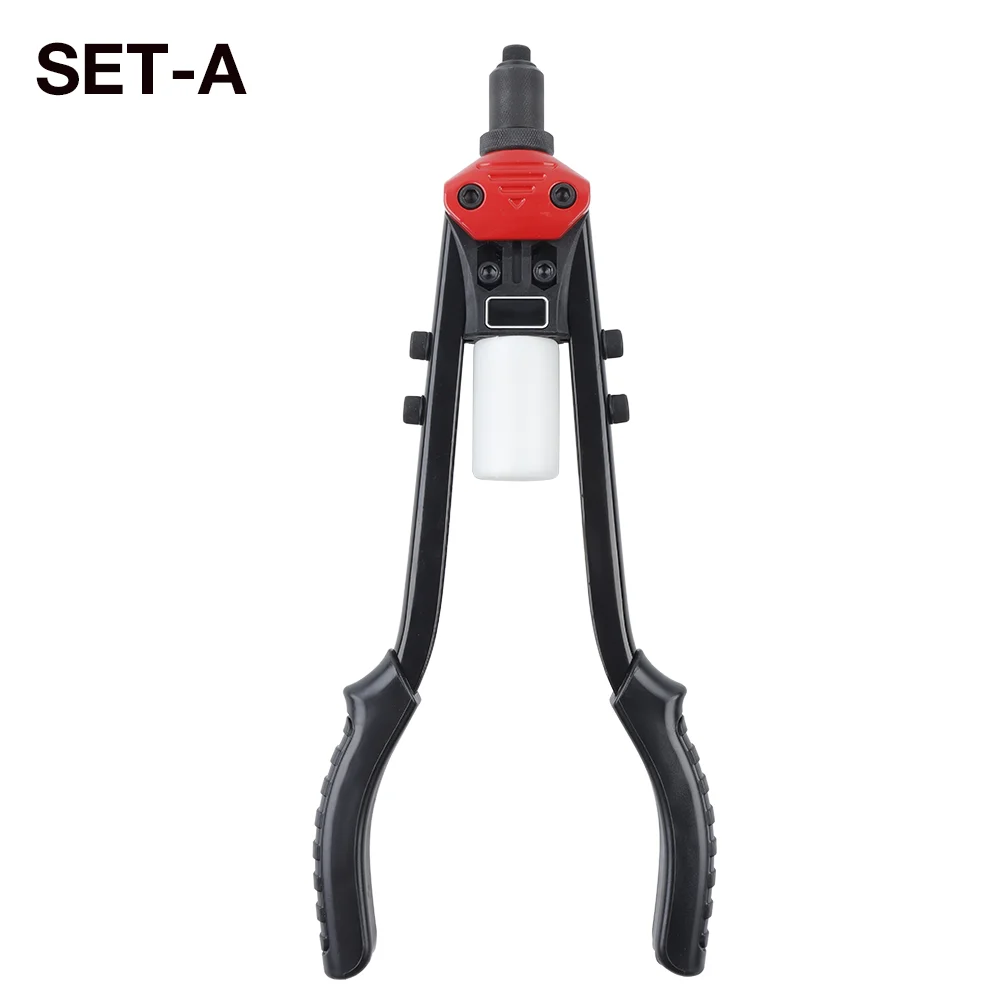 Manual Rivet Gun, Cordless Professional Pull Gun, High Lever More Labor-saving, Tightening and Riveting of Metal Sheet and Pipe