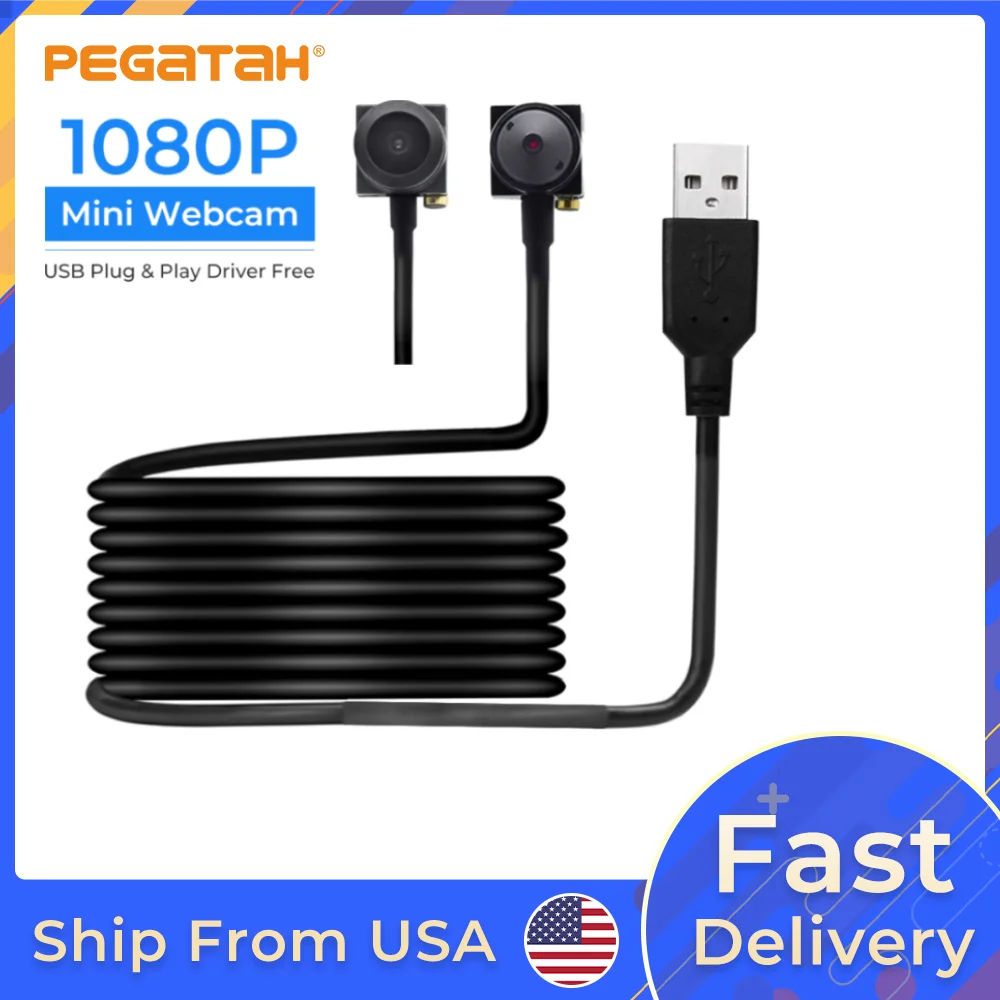 USB-камера 1080P широкоугольная с объективом 3 7 мм 720p |