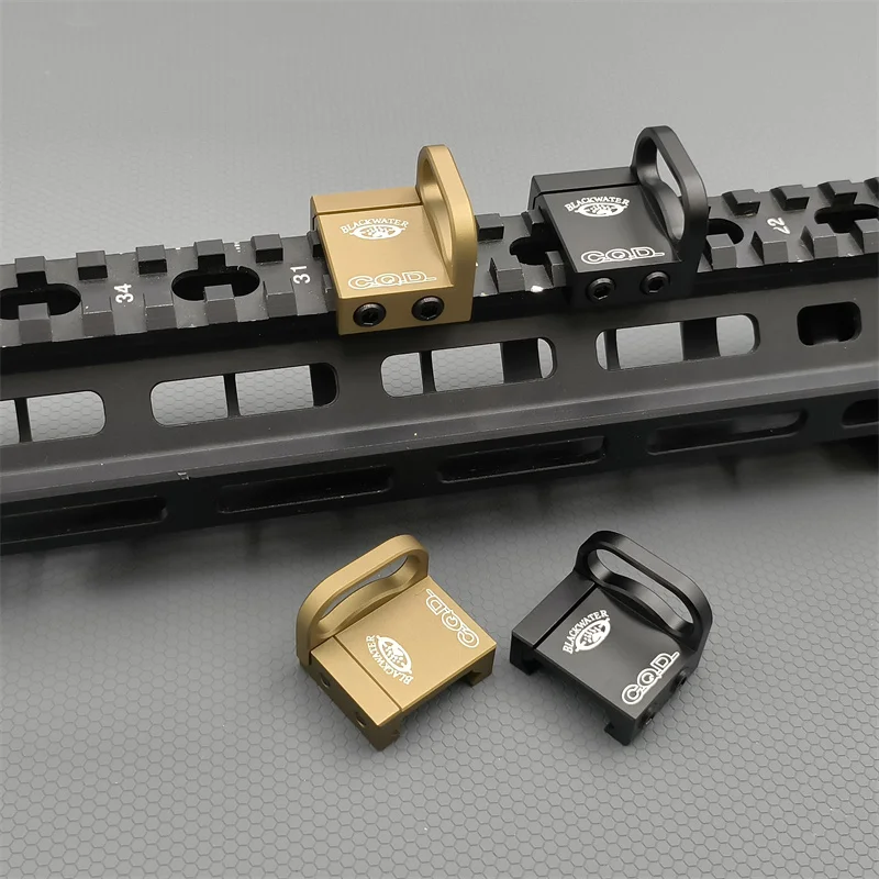 Tactical CQD Sling Mount Front QD Sling Mount Adapter Metal Aluminum Shoulder Strap Buckle