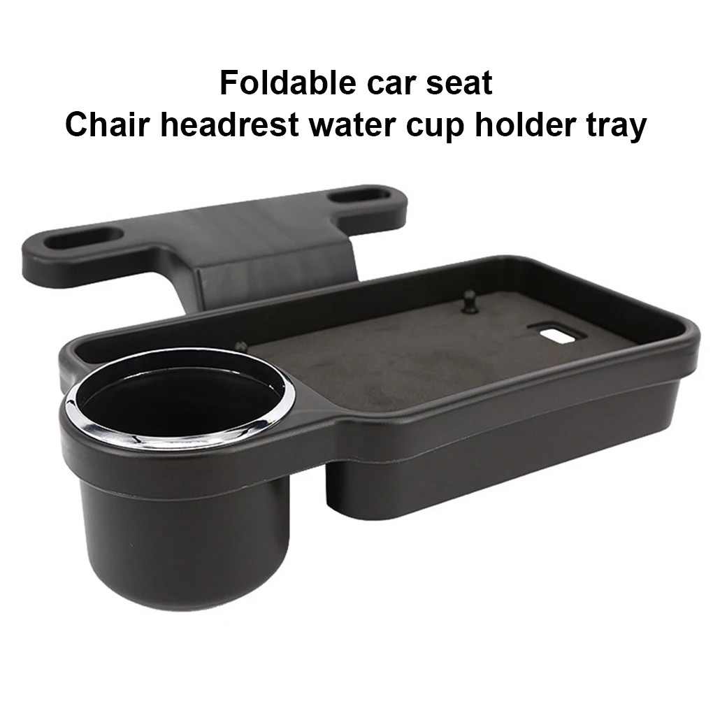 

Car Backseat Cup Holder Phone Stand Portable Mount Vehicle Tray Desk
