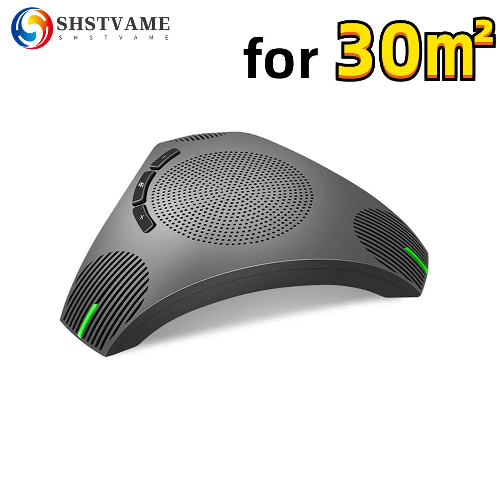 

USB Microphone Connect Speakerphone Equipment Desktop Mic for Video Conference Online Business Meet 360° Voice Pickup