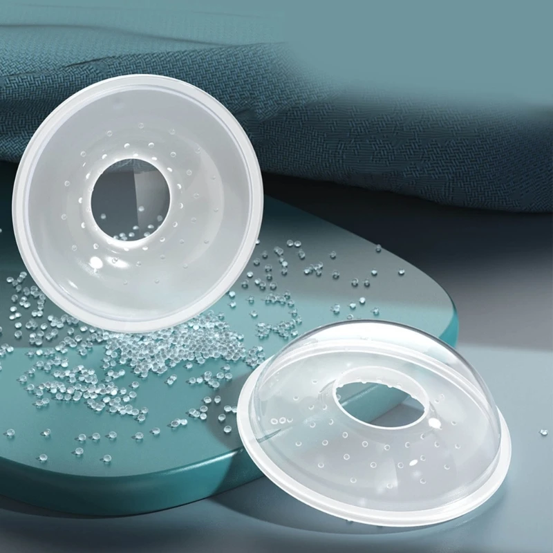 Breast Shells Breast Milk Saver for Breastfeeding Relief Silicone Breastmilk Collector Nursing Cups for Overflow Milk 3