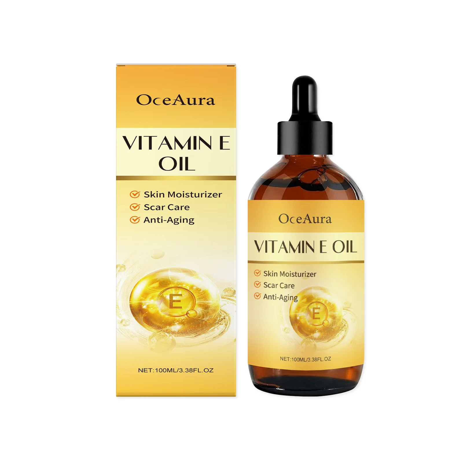 Collagen Face Serum Shrink Pores Fade Fine Lines Brighten Skin Care Essence Improve Drying Reduce Frizz Magic Smoothing Hair Oil 2