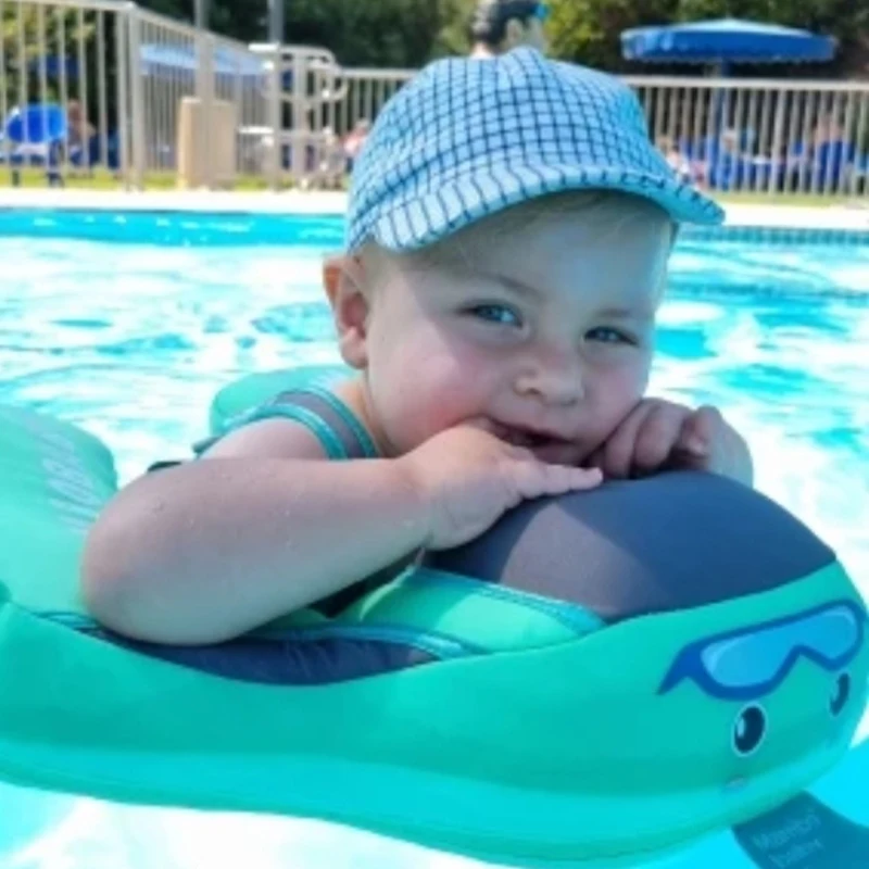 Swimming Chair Mambobaby Baby Buoy Swimming Float Non-Inflatable Seat Accessories Outdoor Inflatable Doll Pool Piscina Lifebuoy for Newborns