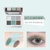 Shedella Six Color Smoked Eye Shadow Plate Purple Glitter Pearl Matte Makeup 4