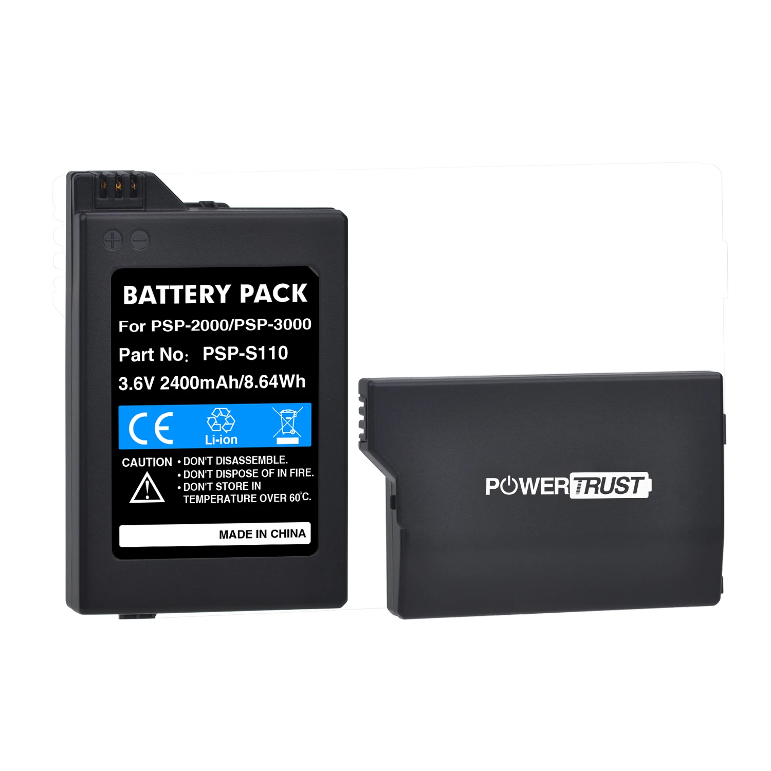 Batteria con caricatore per Sony PSP 2000 e PSP 3000 - Controller portatile PlayStation 113