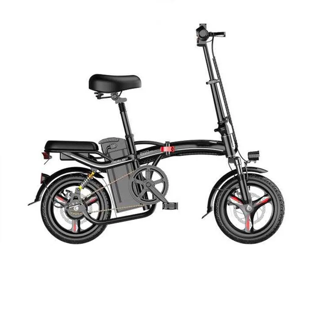 Electric Bicycle 48v 14 Inch Mini Size Folding Bicycle Foldable Lithium