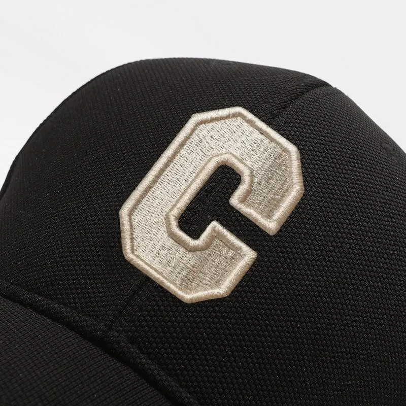Baseball Cap Ins Letter C Hat Women's Spring Summer Korean Version Alphabet Student Tongue Capt