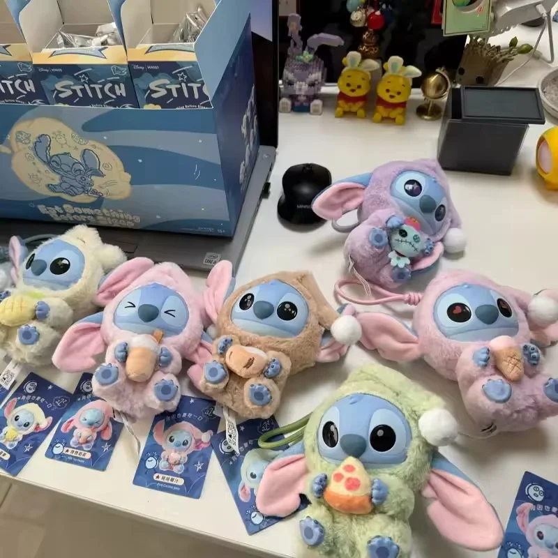 Stitch Eat Something Before Sleep Series Blind Box Toy Mystery Box Anime Figure Stitch Doll Pendant Ornaments Kid Christmas Gift - AliExpress 26