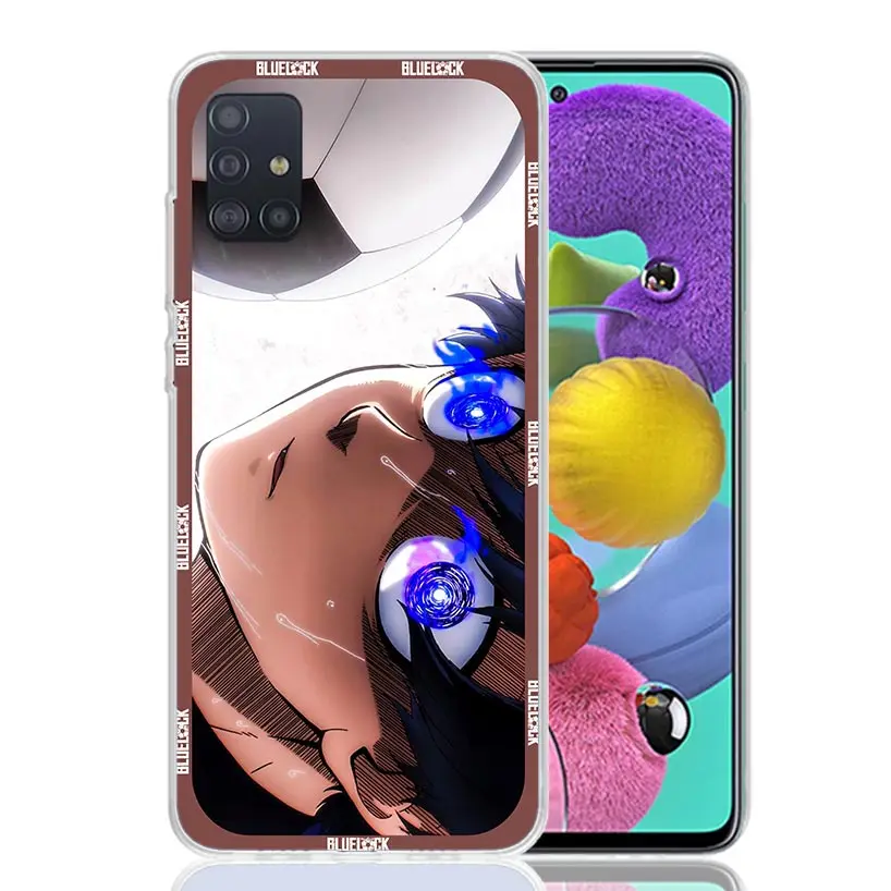 Blue Lock Anime-Themed Phone Case - Vibrant Design for Samsung Galaxy Devices