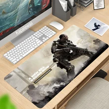 Chamada de dever warzone 90x40 grande mouse pad acessórios para jogos computador portátil mousepad anime antiderrapante não skid portátil mouse pad