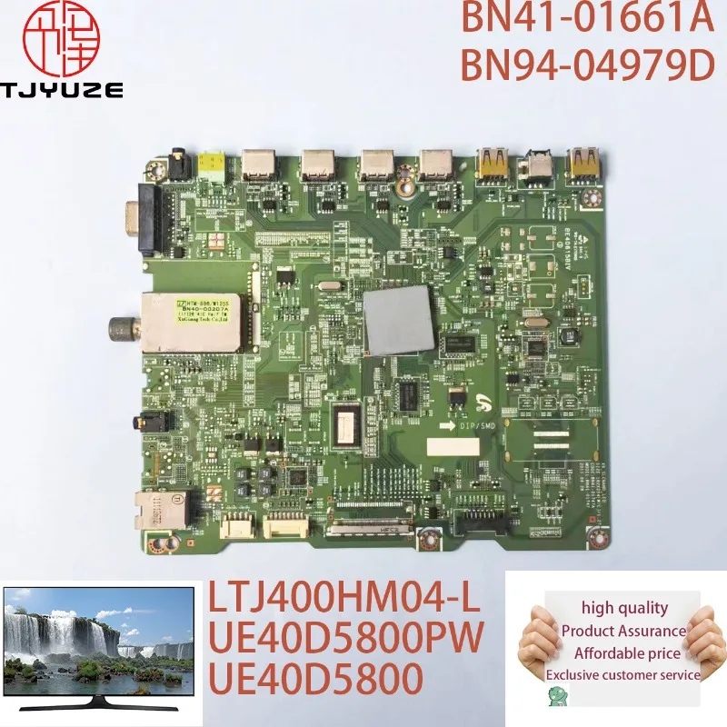 

BN41-01661A BN41-01661 BN94-04979D LTJ400HM04-L 40 Inch TV Motherboard Working Properly for UE40D5800PW UE40D5800 Main Board