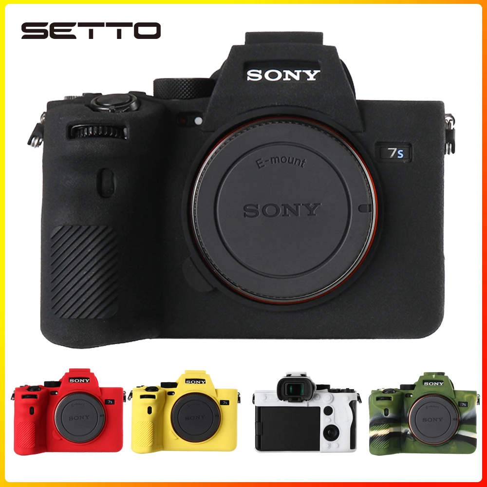 Setto A7 Iii Iv Custodia Protettiva Per Fotocamera In Gomma Siliconica Custodia Protettiva Per La Pelle Per Sony A7Rii A7 Iii A7Ivr A7M Iv A7Sii A9 A7