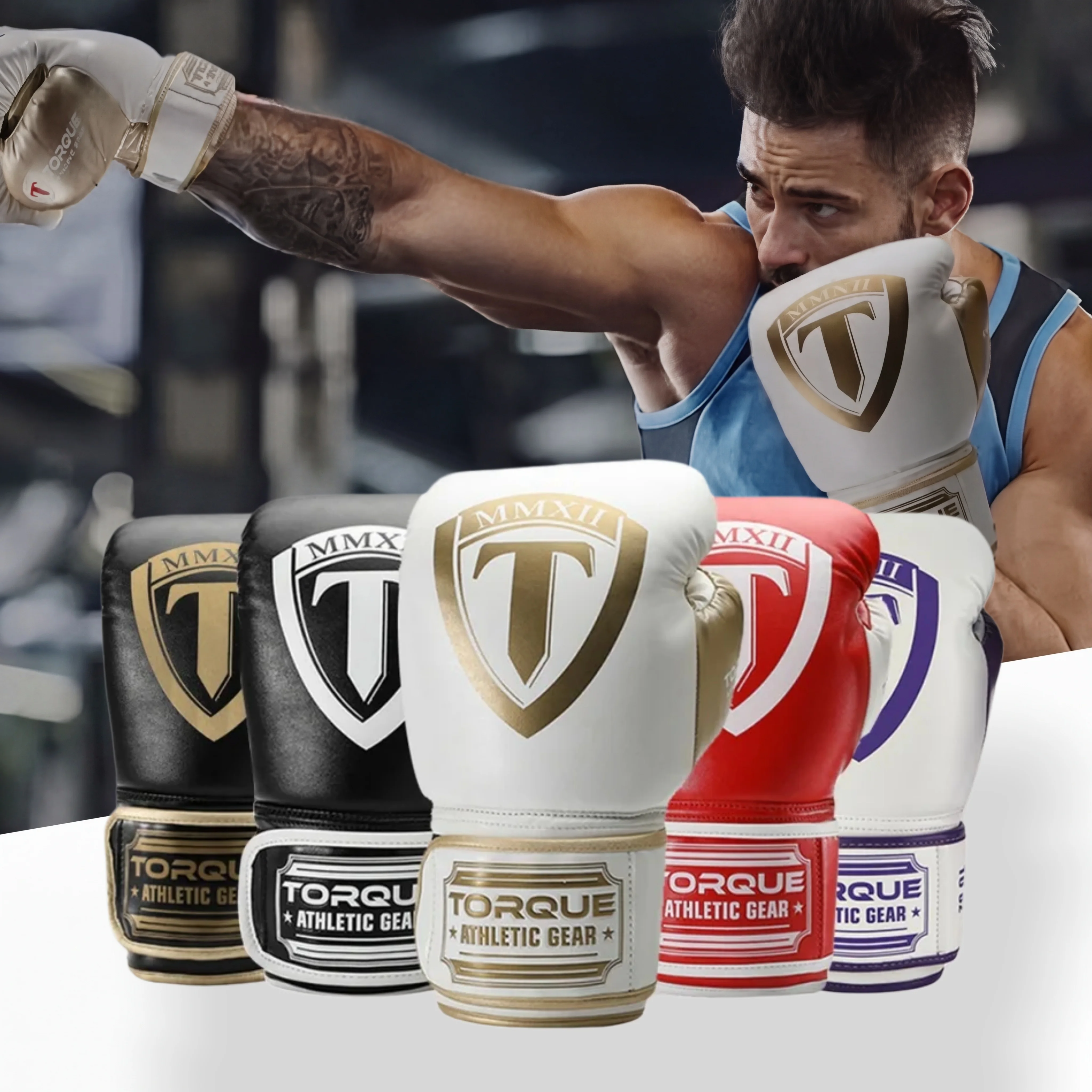 프로페셔널 PU 가죽 복싱 글러브 8 10 12 14온스 남녀 성인 MMA 무에타이 헤비 펀칭 스파링 백 트레이닝용