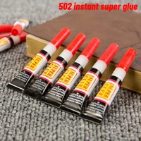 วินาทีกาว 3/6/12 PCS อีพ็อกซี่เรซิ่น Lquid ไม้ Super กาวโลหะ Strong Superglue Instant กาวซีลฮาร์ดแวร์บ้าน 1