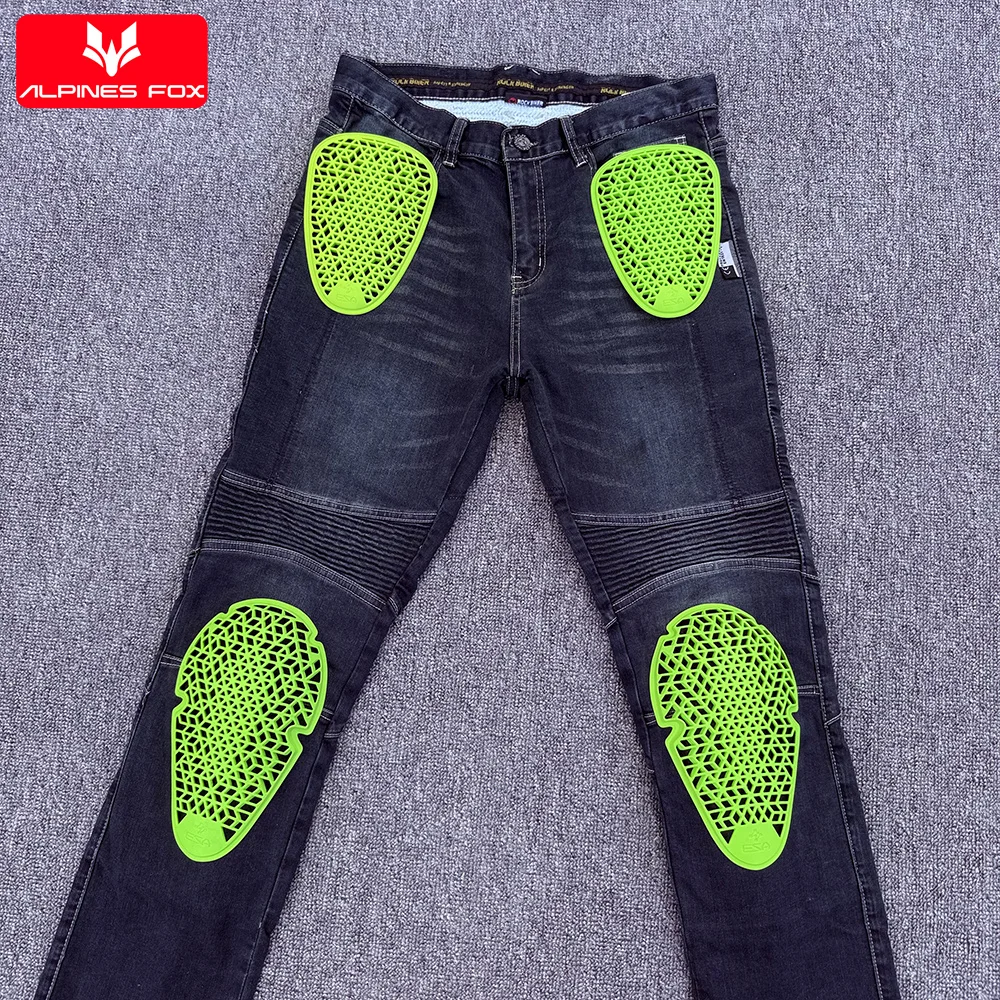 새로운 CE 레벨 1 오토바이 바지 청바지 보호대 삽입형 무릎 엉덩이 보호 패딩 두꺼운 오토바이 레이싱 라이딩 무릎 보호대