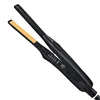 Mini Teddy Wave Hair Straightener Thin Pencil Flat Iron Titanium Professional Salon Hair Curler for Short Hair for men and women 1