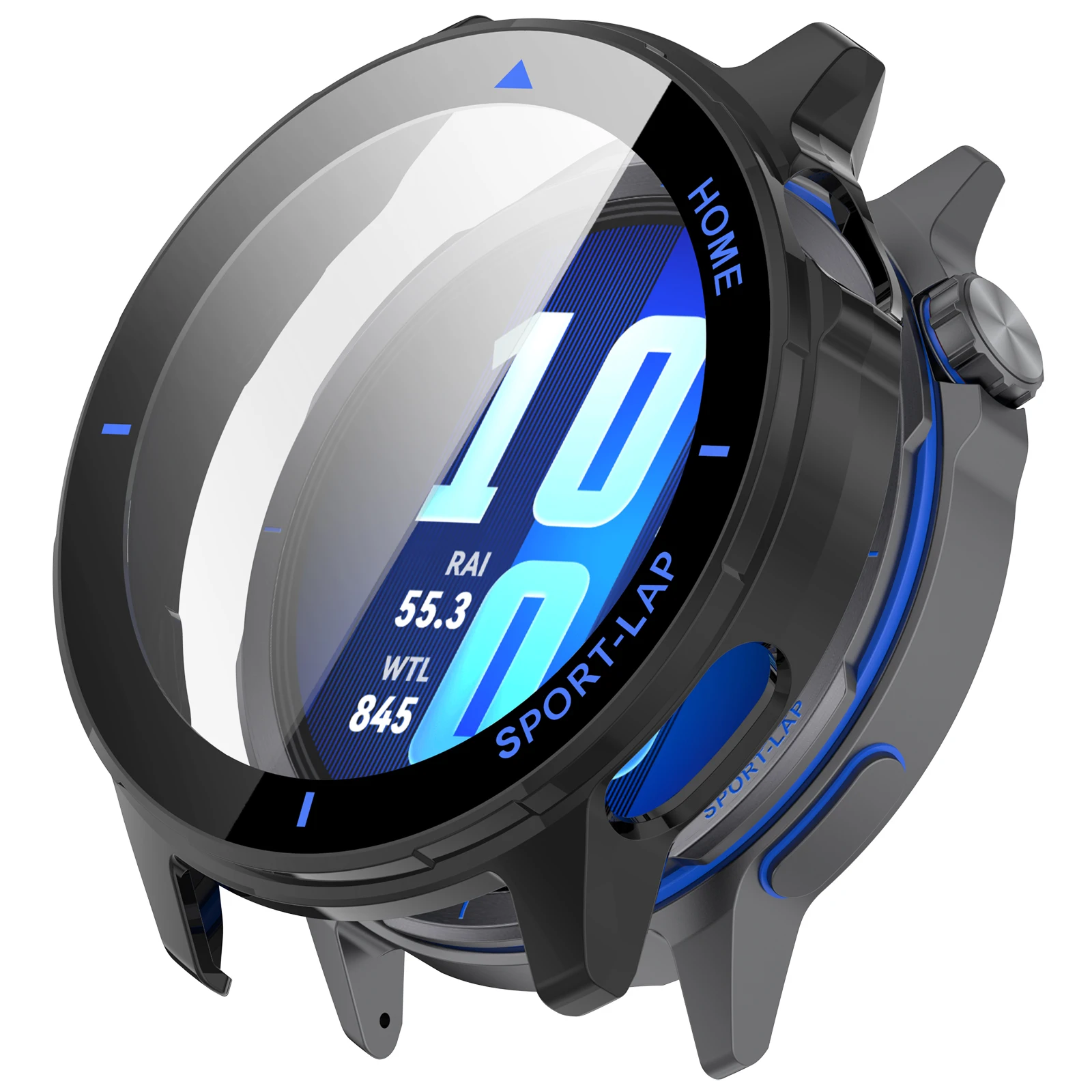 Huawei Watch GT Runner 2 Protective Case with Tempered Glass Screen Cover