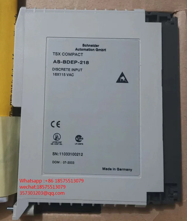 

1 шт., модуль памяти Schneider, дискретный вход 16x115 В переменного тока