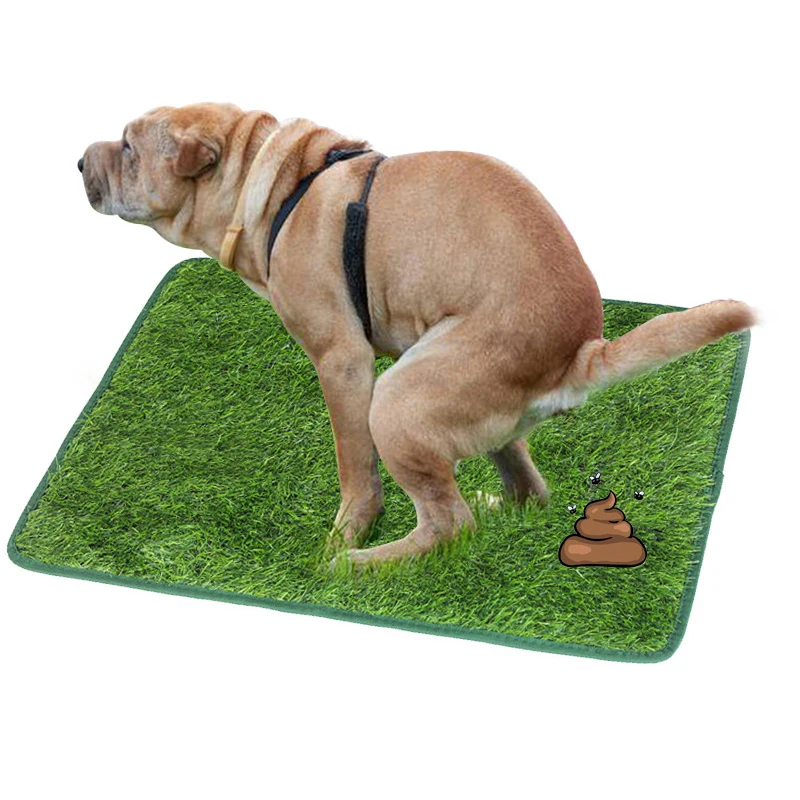 Easy To Clean Lawn Mat Artificial Grass Dog Pee Pad Pet Lawn Mat Pet Training Dog Grass Indoor Outdoor Training Solution