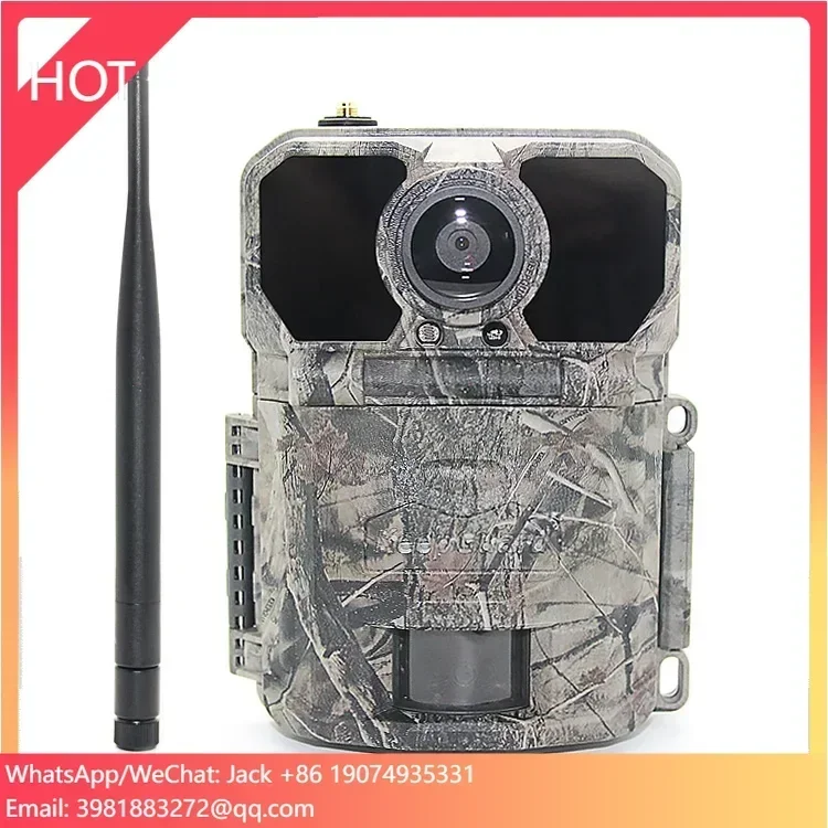 4G 사냥용 트레일 카메라 30MP/1080P 무선 야생 카메라 KG895 셀룰러 사진 전송 야외 감시 카메라