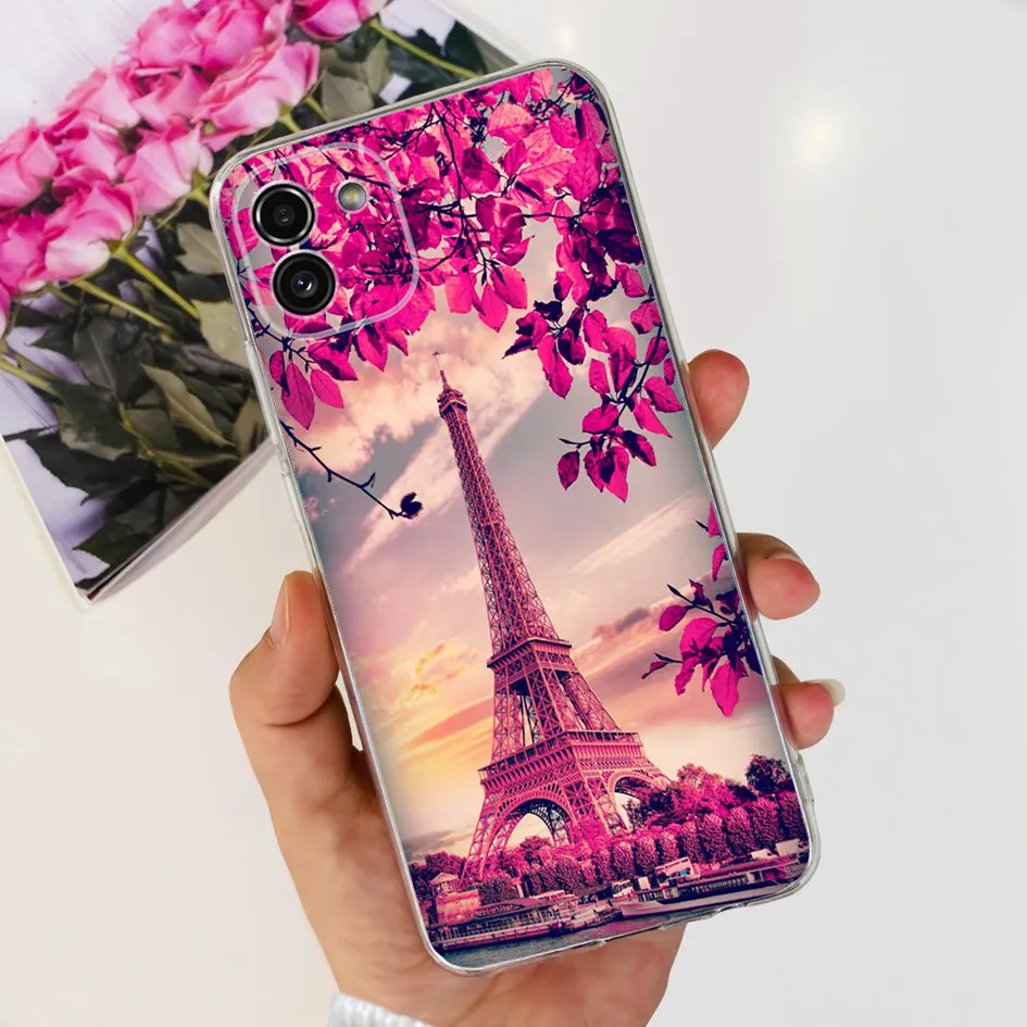 Butterfly Design Shockproof Soft Silicone Phone Case with Bumper Coque