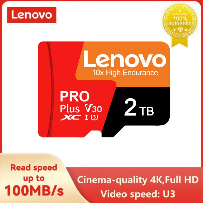 Lenovo 2Tb Micro Card 1Tb 512Gb Sd Memory Card Class10 Carte Sd Memoria 256Gb 128Gb Sd/Tf Flash Card Micro Tf Sd Card Per Telefono
