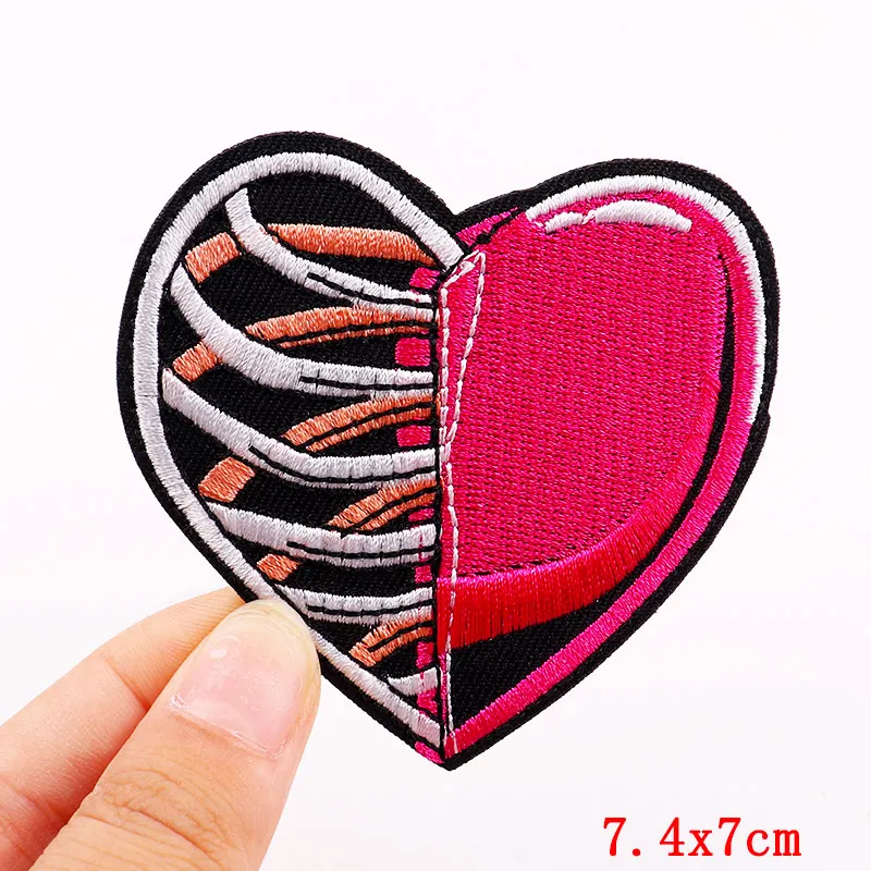 Playful Cartoon Embroidery Iron-On Patches