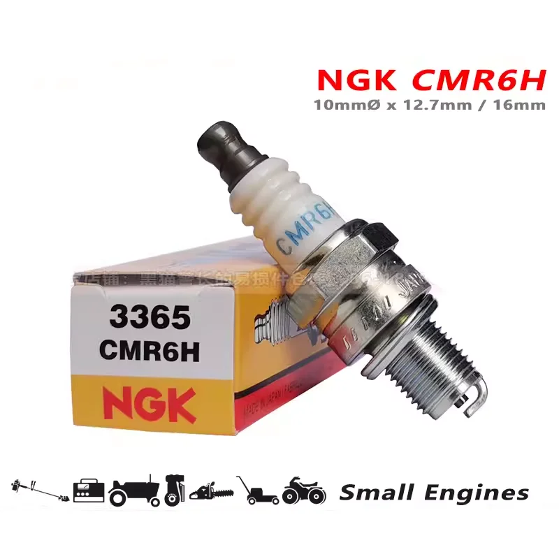 Ngk Compact Spark Plug Cmr6H 3365 Fushwasteel Chainsaw Blower Siepi Pump