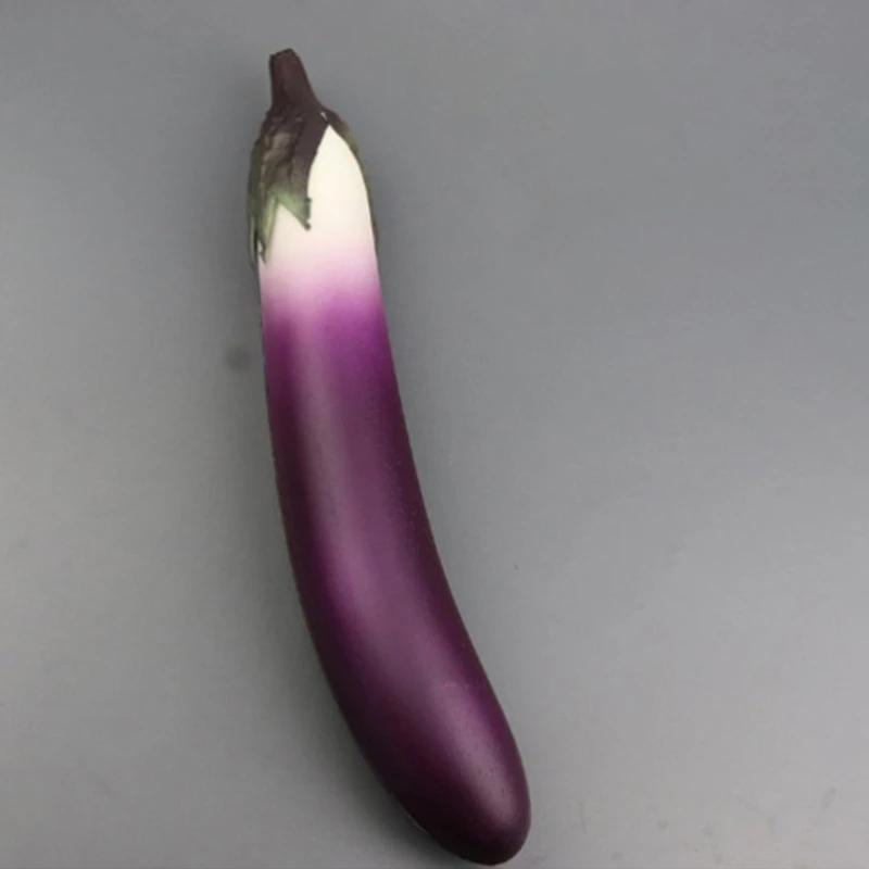 Vegetable Ornament Replicas Simulation Aubergine Cucumber For Display