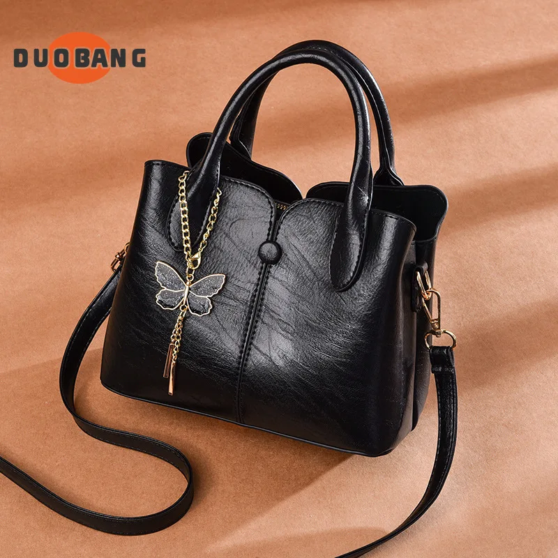 

Новинка 2023, Женская Осенняя сумка, модная сумка через плечо в европейском и американском стиле, сумка через плечо в стиле ретро, вместительная сумка на плечо