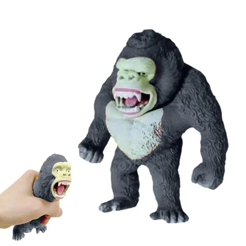 

Stretchy Monkey Toy Monkey Fidget Sensory Toys Funny Anime Figure Toys Adults Kids Gorilla Stress Relief Toy Halloween Christmas