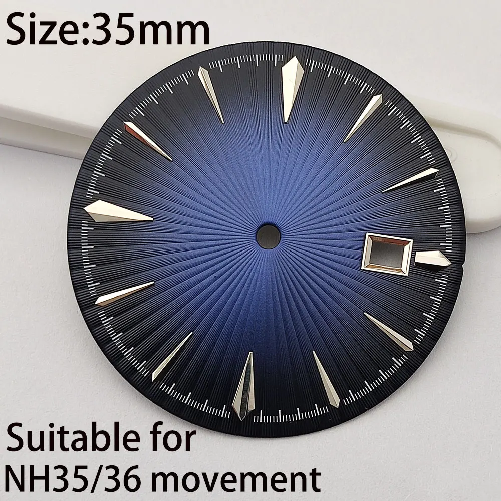 Fashionable 35mm Watch Dial in Various Colors