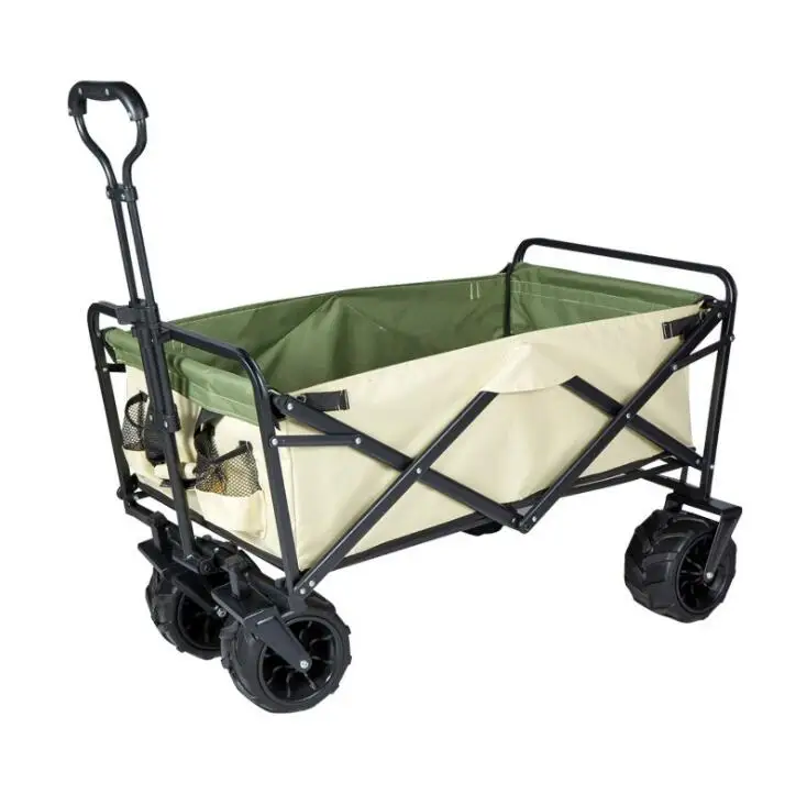 

Outdoor High Quality Portable Collapsible Folding Garden Carry Camping Trolley Utility Wagon Cart