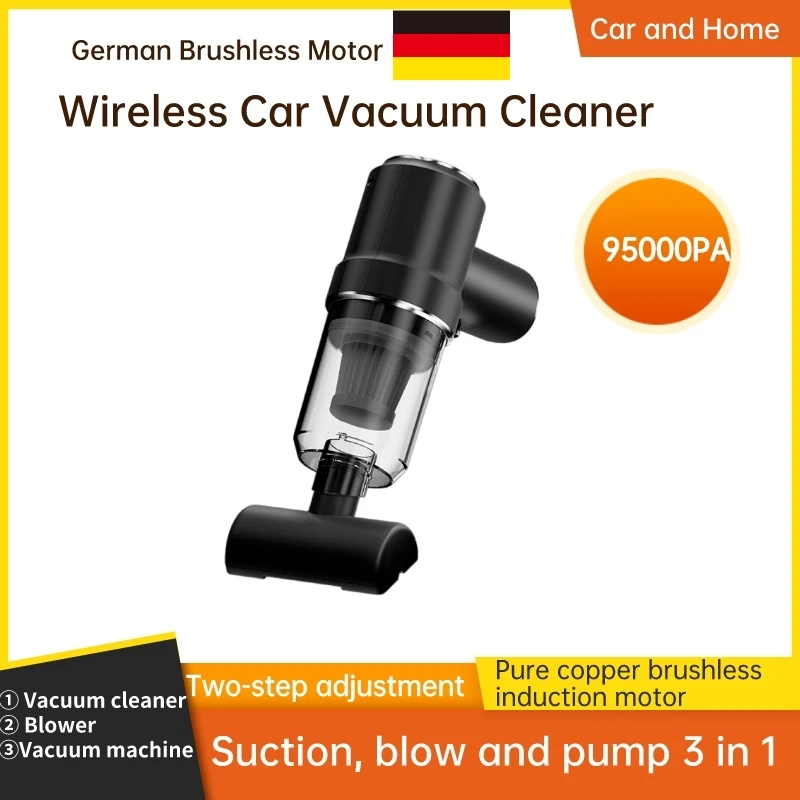Aspiradora Sin Cable, Aspirador Coche, Limpieza Coche, Aspirador Coche Gran  Potencia,Aspiradora de Motor sin escobillas, soplador inalámbrico  multifunción, succión fuerte, de mano, muy potente, portátil para el hogar  - AliExpress