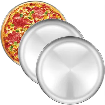Stainless Steel Pizza Pan Set 1