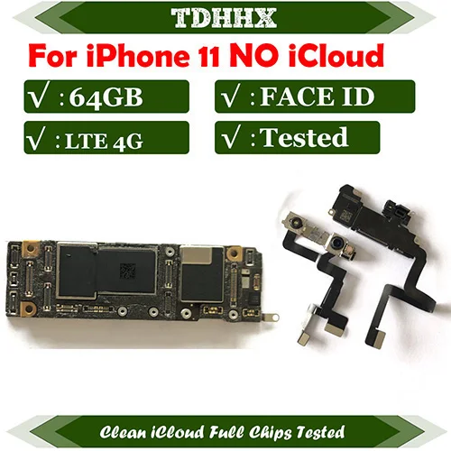 Carte mère (Motherboard) iPhone 11 - (128 Go) débloquée