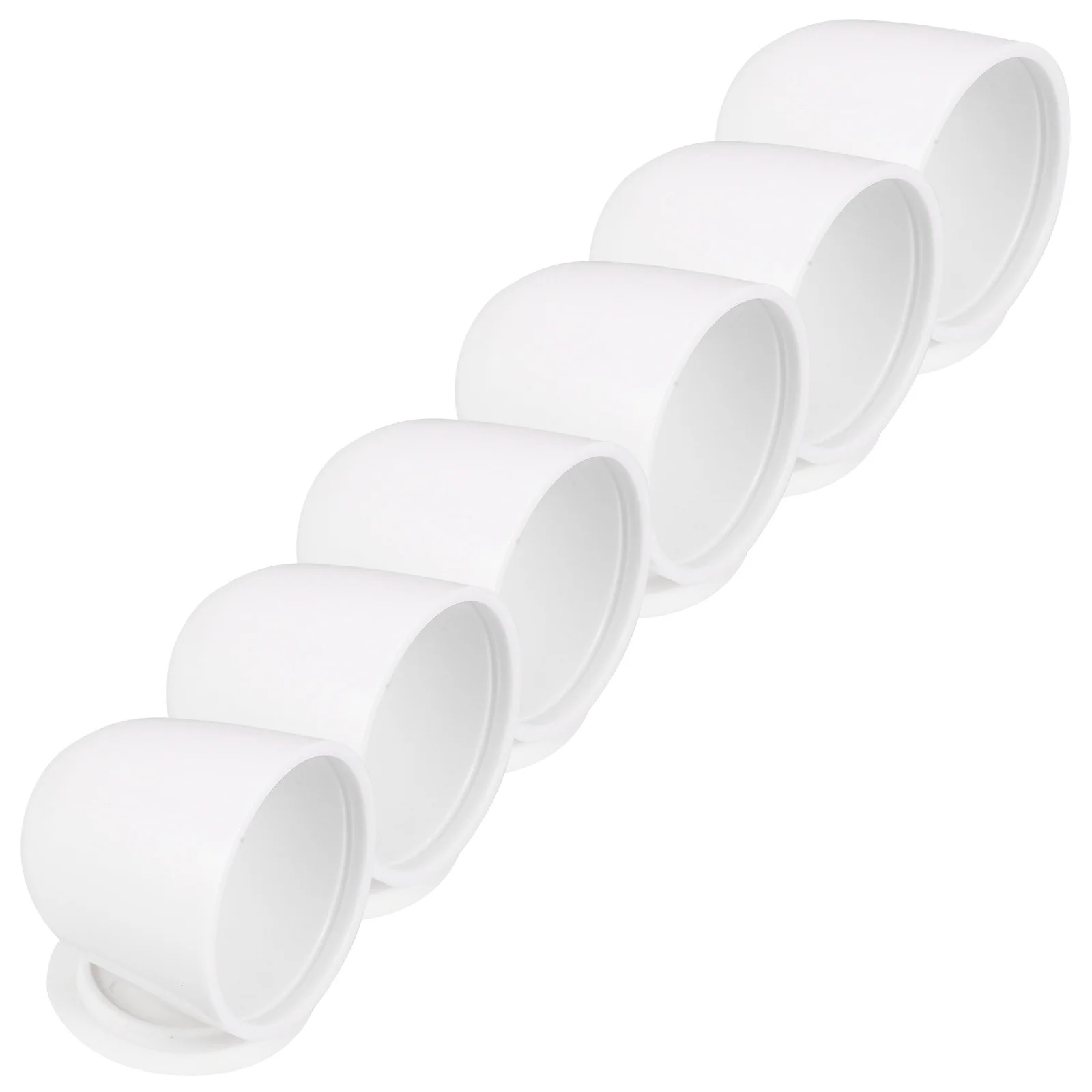 6pcs Toilet Floor Bolt CapsDecorative Toilet Bolt Covers Plastic Decor Home Bathroom Decor Plastic toilet bolt covers toilet bo