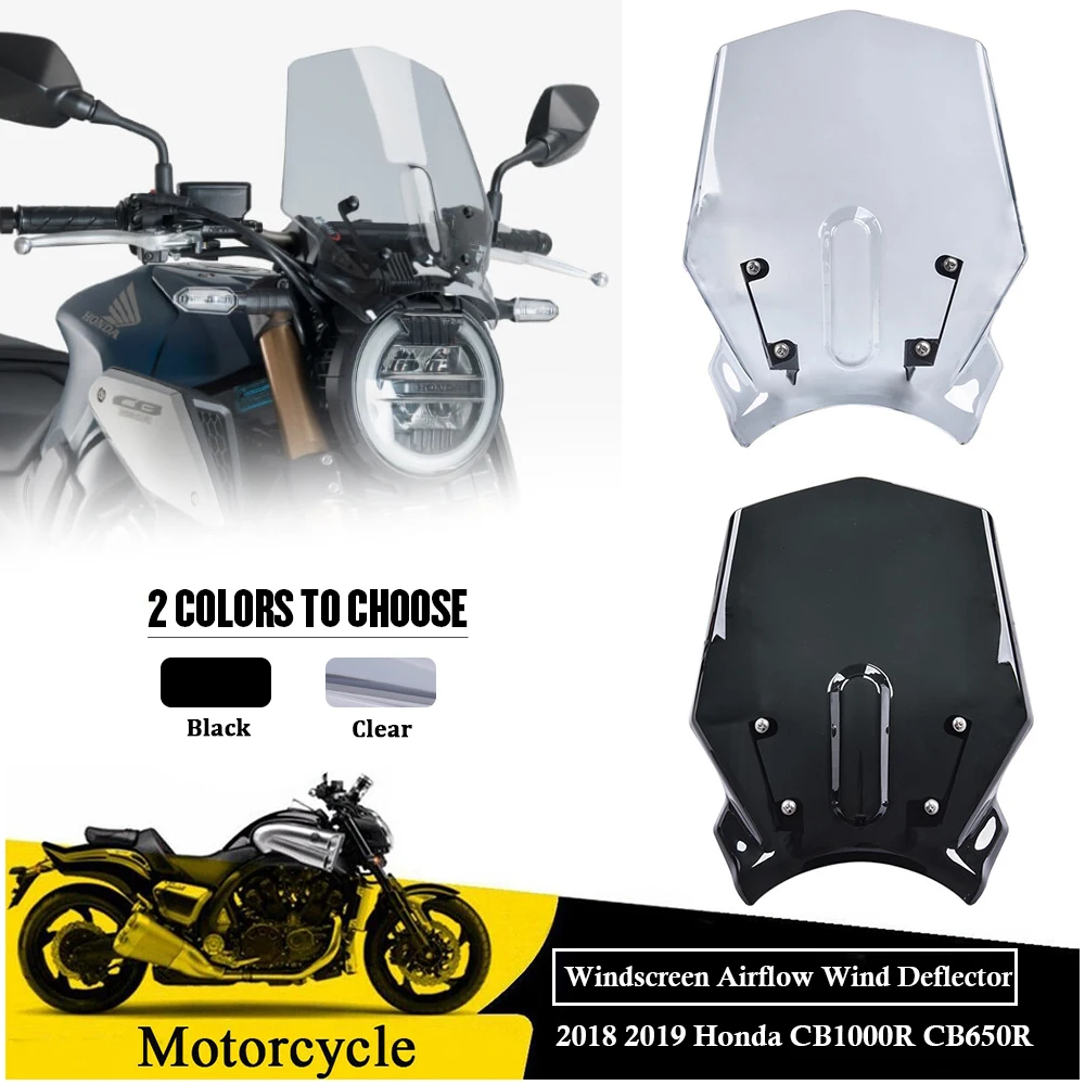 

Ветровой экран для 2018-2022 2020 2021 Honda CB1000R CB650R