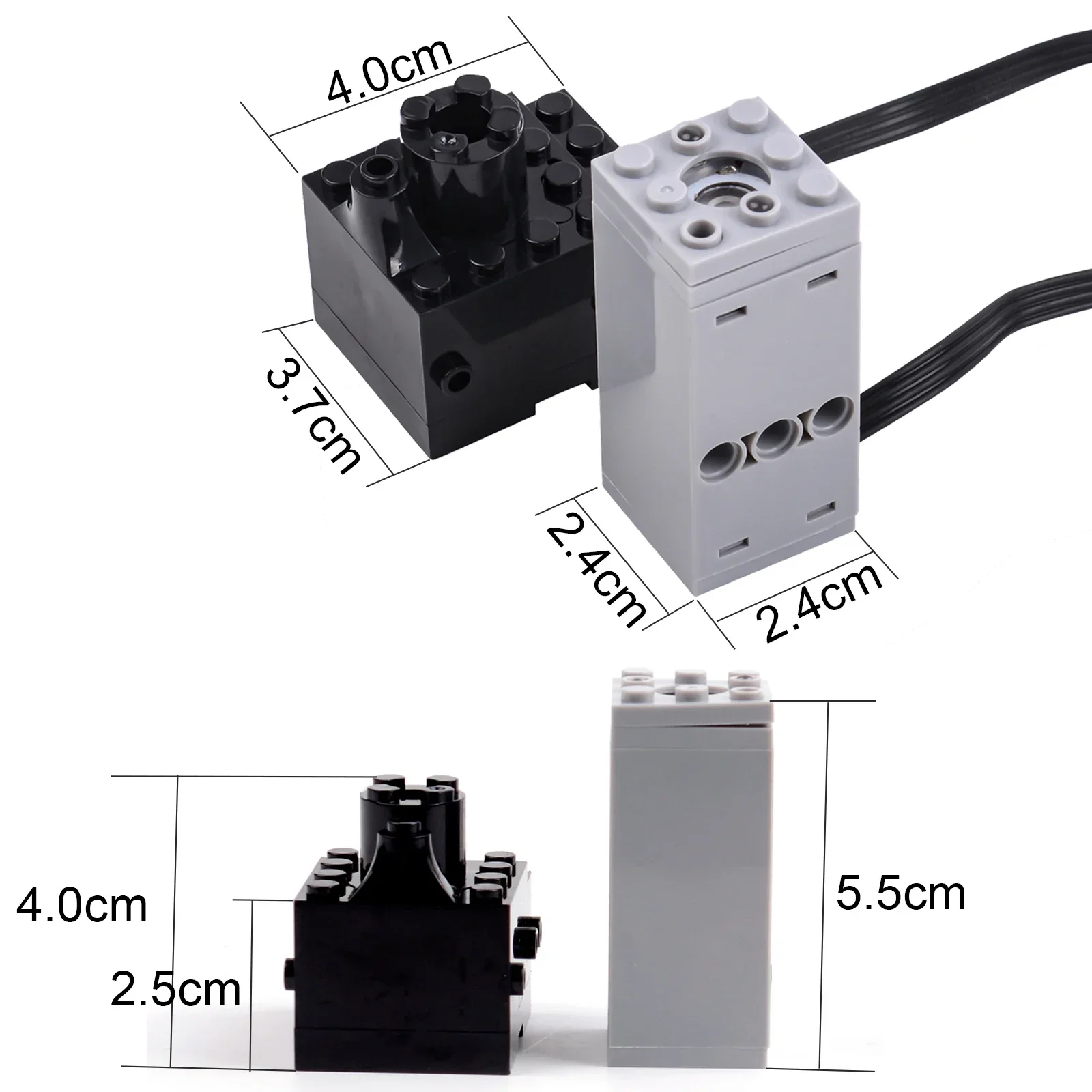 Fogger Spray Smoke Motor Building Blocks Kit