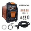 CNC Non-HF Pilot Arc CUT55 CNC iYeah Plasma Cutter 110V/220V 55A Machine With PT60/PTM60 Straight Torch Easy Cutting 25mm 1