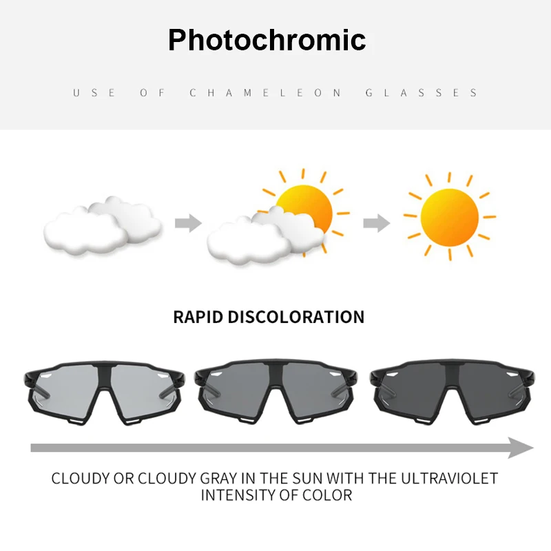    Ȱ   ۶ Photochromic Ŭ  MTB   UV400 ȣ Ȱ