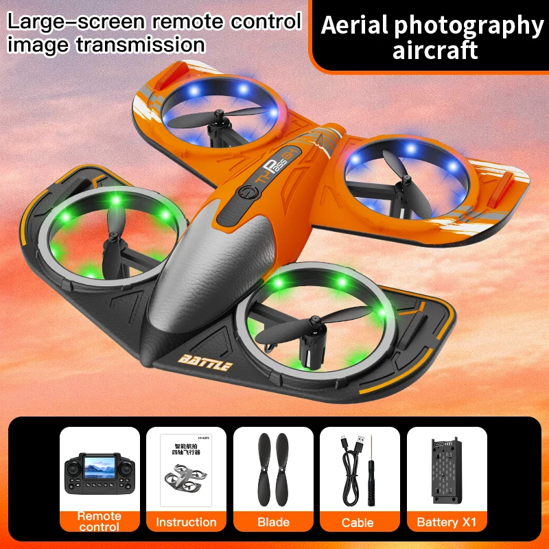 RC Plane RX122 MAX 2.4G With Lights Screen Remote RC Aircraft Remote Control Glider Flying EPP Foam Airplane Toy For Kid Gifts