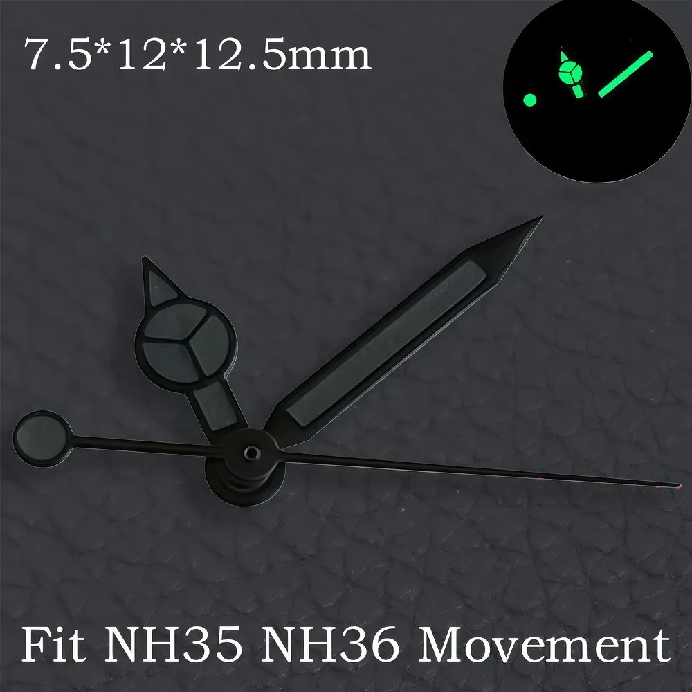 High Quality Green/Blue Super Luminous Watch Hands - Premium Watch Accessories Pointer