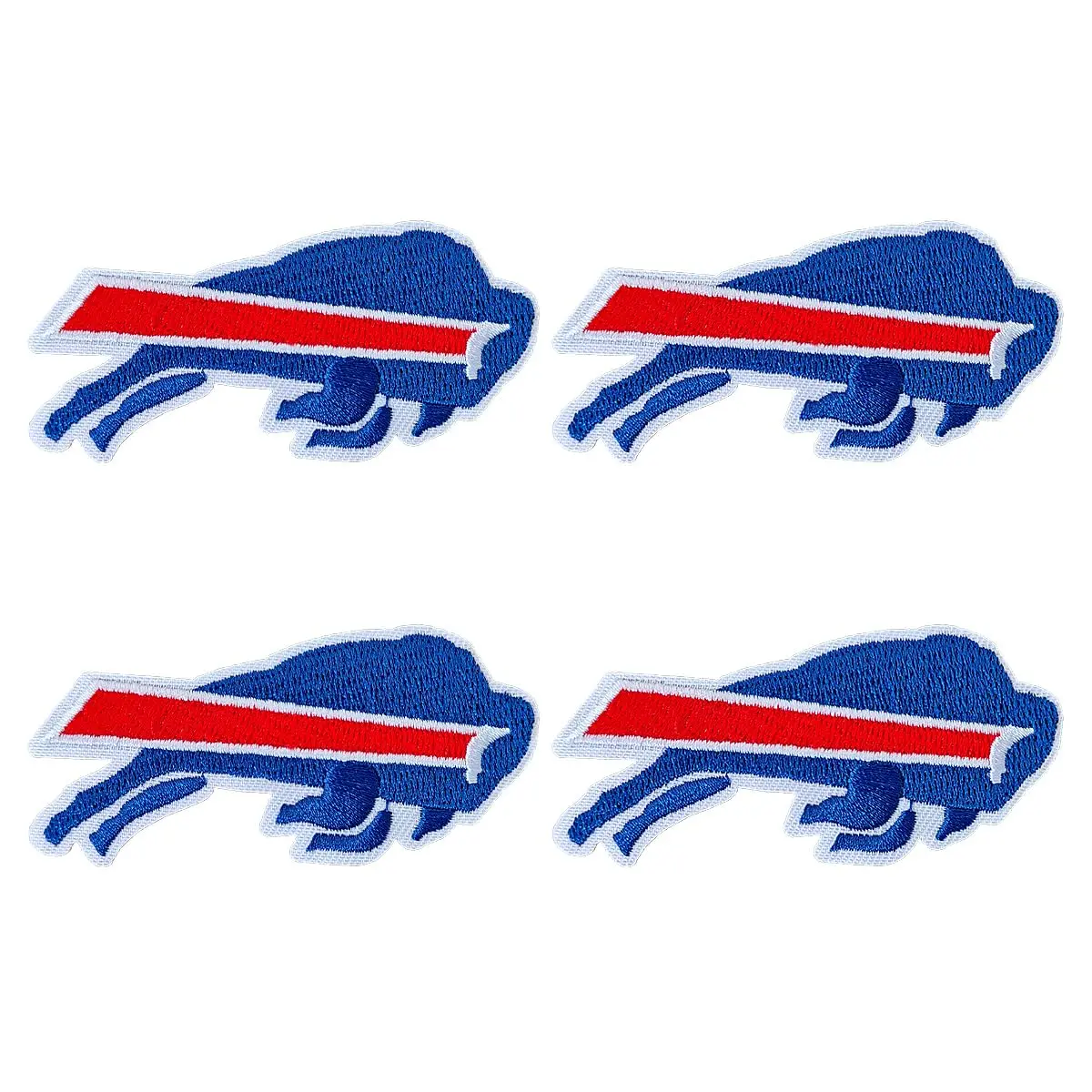 

Rugby Team Logo Embroidery Patch Buffalo Bills Team Logo Badge Iron-On Patches for Jacket Backpack Outdoor Sport Morale Applique