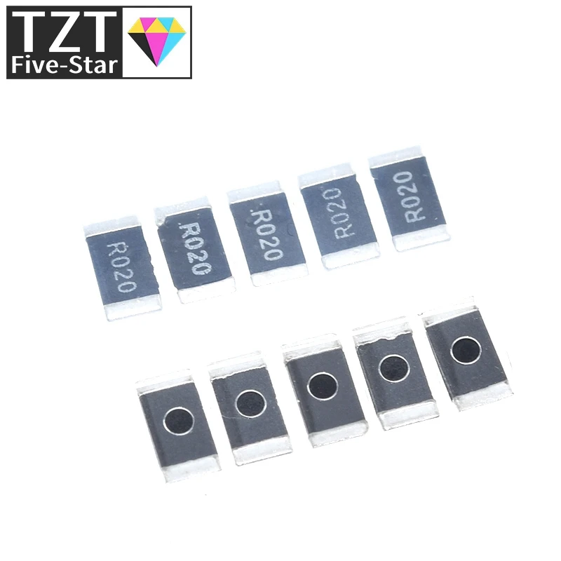 TZT 50PCS Alloy resistance 2512 SMD Resistor Samples kit ,10 kindsX5pcs=50pcs R001 R002 R005 R008 R010 R015 R020 R025 R050 R100