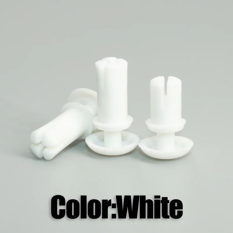 Nylon Plastic Rivet R Type Expansion Nail Spacer Standoff Buckle Clip Heat resistant for Computer PCB Board Motherboard Fixing