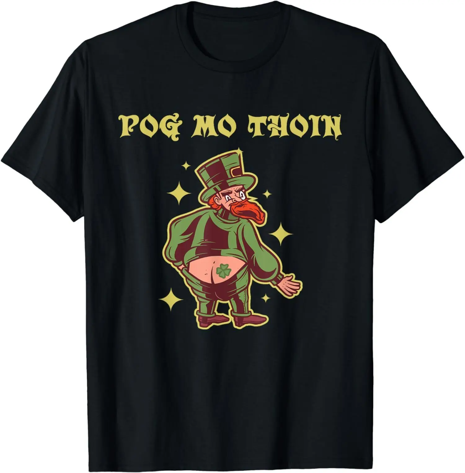New Limited Pog Mo Thoin Irish Funny Dicing T Shirt Maniche Lunghe O Corte