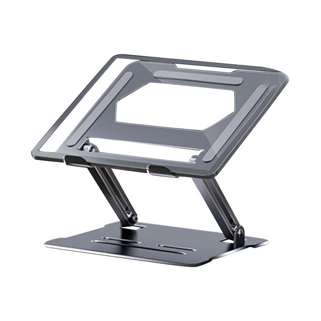 Carbon Steel Laptop Stand Anti Scratch Height Angle Adjustable Home Office Tablet Holder Heavy Duty Non Slip Riser